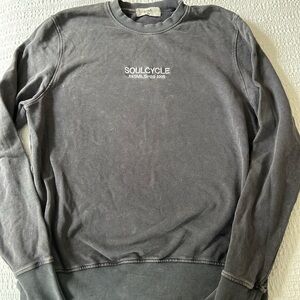 SoulCycle unisex crew neck SAM sweatshirt size M